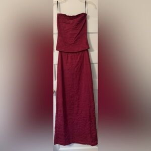 Nicole Miller 2 piece gown.